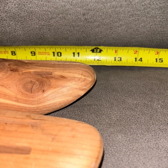 JoS. A. Bank Cedar Wood Metal Shoe Trees Stretchers MADE USA 12” s5 - Picture 7 of 9